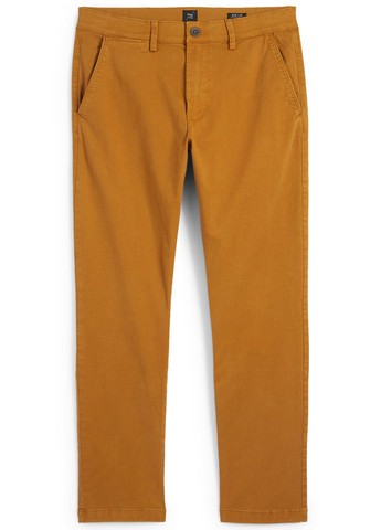 Горчичные кэжуал демисезонные зауженные, чиносы брюки C&A