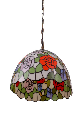 Підвісна люстра Тіффані на дві лампи BR-659S/16-2 E27 Brille (242444967)