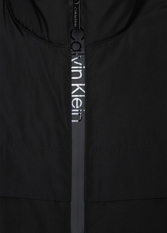 Чорна демісезонна вітровка Calvin Klein