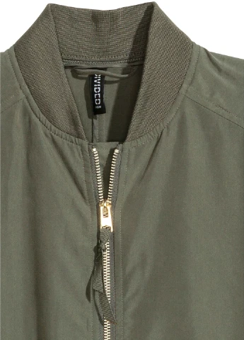 Оливковый (хаки) тренч,хакі, divided H&M