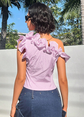 Светло-розовая блуза SHEIN