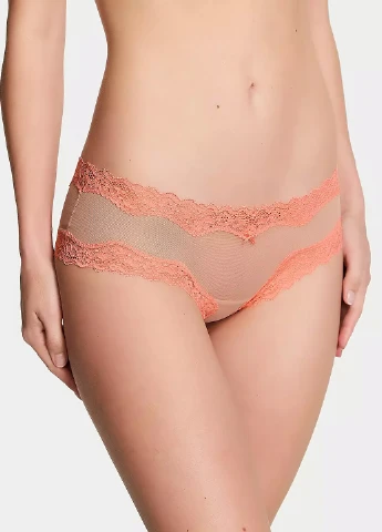 Бежевый демисезонный комплект (бюстгальтер, трусики) Victoria's Secret