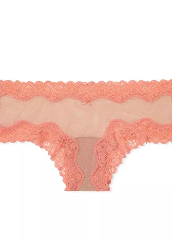 Бежевый демисезонный комплект (бюстгальтер, трусики) Victoria's Secret