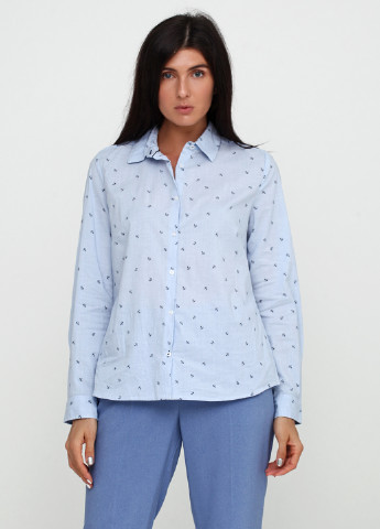 Голубая демисезонная блуза BRANDTEX COASTLINE