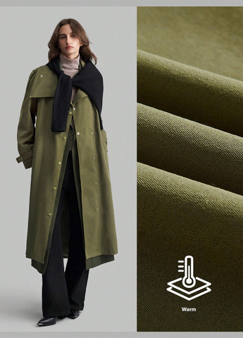 Плащ SHEIN тренчкот на кнопках демісезон (333879800)