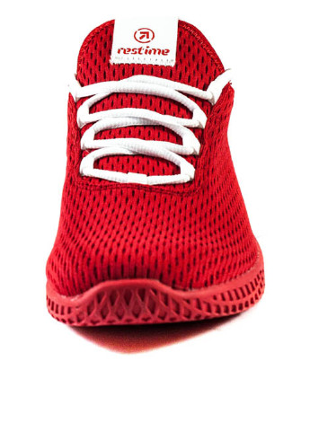 Красные демисезонные кроссовки Restime