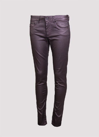 Пурпурные кэжуал демисезонные брюки Pepe Jeans