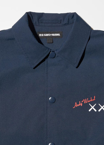 Синяя демисезонная куртка Uniqlo