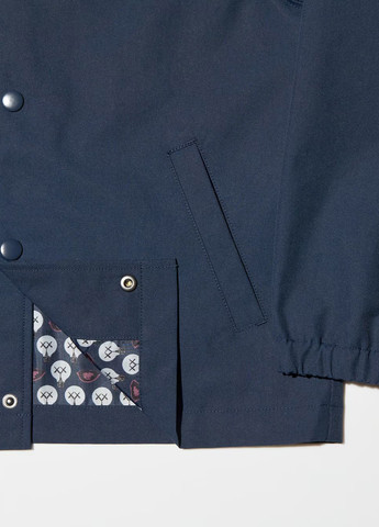 Синяя демисезонная куртка Uniqlo