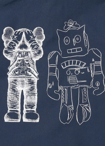 Синяя демисезонная куртка Uniqlo