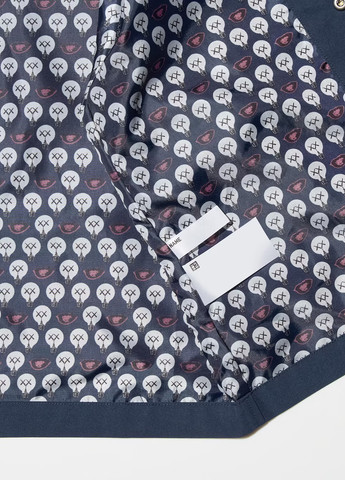 Синяя демисезонная куртка Uniqlo