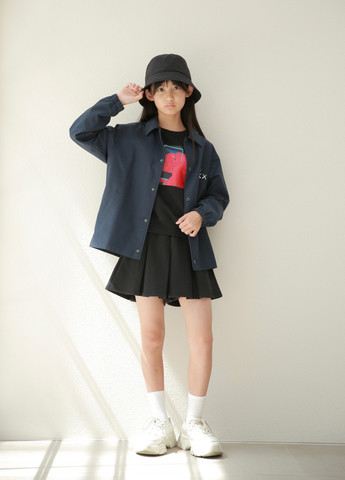 Синяя демисезонная куртка Uniqlo