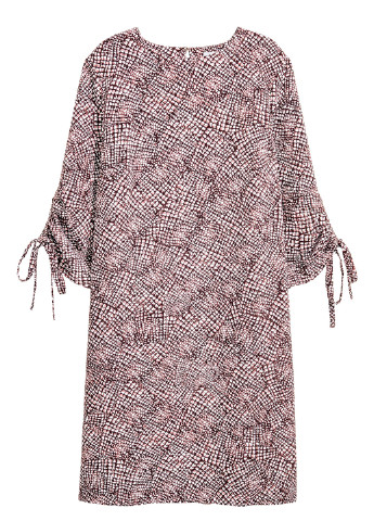 Комбинированное кэжуал платье H&M