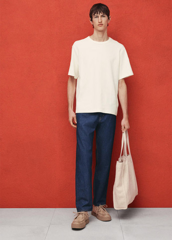 Кремова футболка H&M