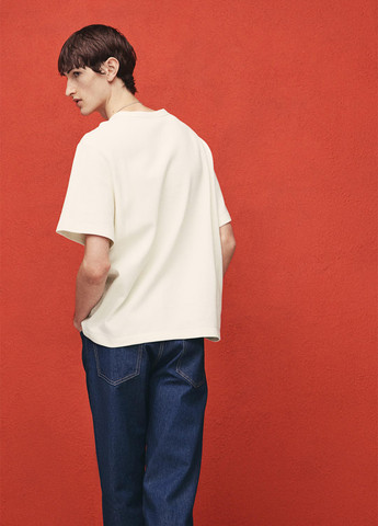 Кремова футболка H&M