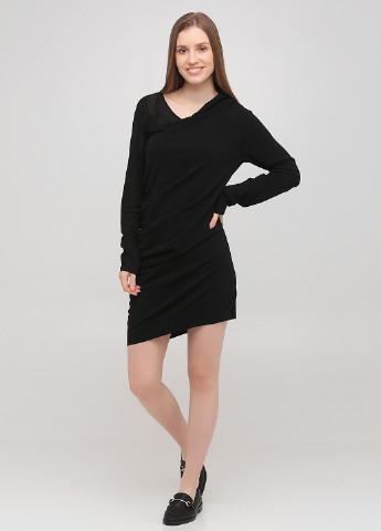 Черное кэжуал платье платье-свитер Cos однотонное