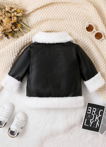 Черная демисезонная куртка SHEIN