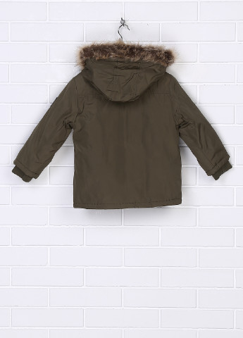 Оливковая (хаки) зимняя куртка Kiabi