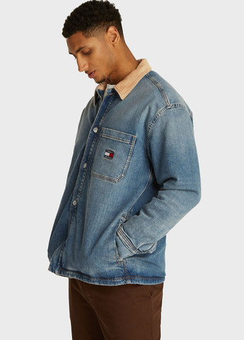 Синяя демисезонная куртка Tommy Jeans