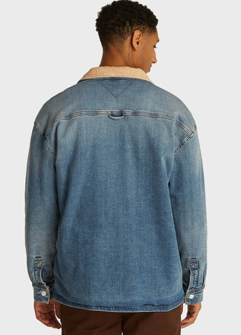 Синяя демисезонная куртка Tommy Jeans