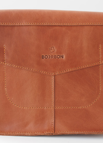Винтажная женская сумка через плечо арт. 633 ручной работы из натуральной кожи коньячного цвета Boorbon (255406964)
