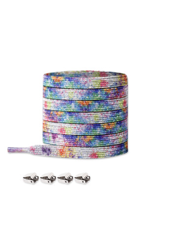 Цветные эластичные шнурки-резинки с фиксатором-зажимом, 105 см, цвет №115 No Brand (253654578)