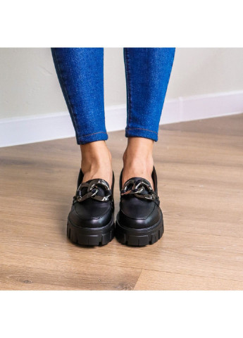 Туфлі жіночі Vizier 3271 40 25,5 см Чорний Fashion (253195664)