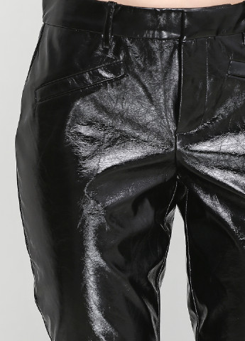 Черные кэжуал демисезонные зауженные брюки Gap