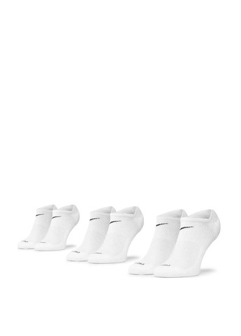 Белые носки (3 пары) Nike логотипы (363465420)