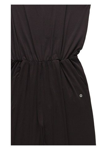 Комбинезон C&A комбинезон-брюки логотип чёрный спортивный, кэжуал полиэстер, трикотаж