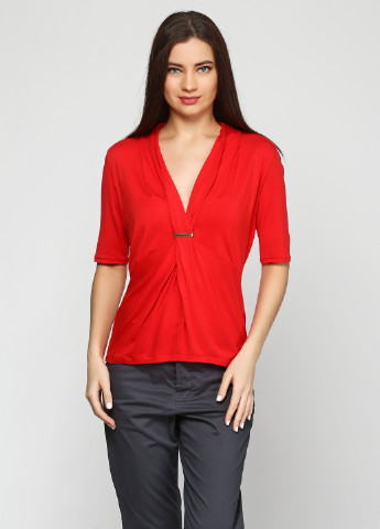 Червона літня блуза Hauber