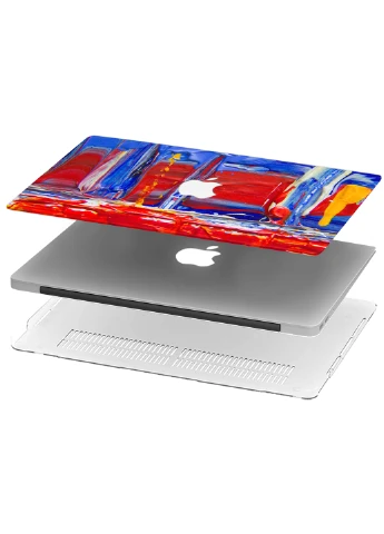 Чохол пластиковий для Apple MacBook Pro 13 A1706 / A1708 / A1989 / A2159 / A1988 Фарби (Paints) (9648-2494) MobiPrint (218865595)