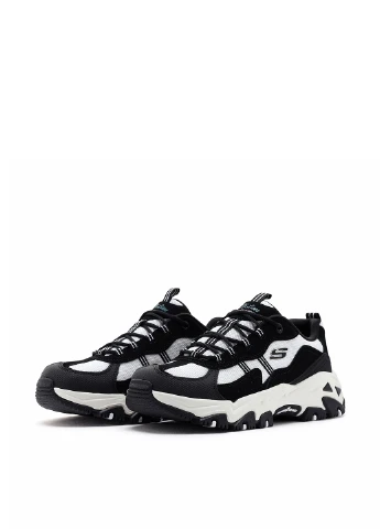 Кросівки Skechers D'LITES HIKER чорно-білі демісезони (348517033)