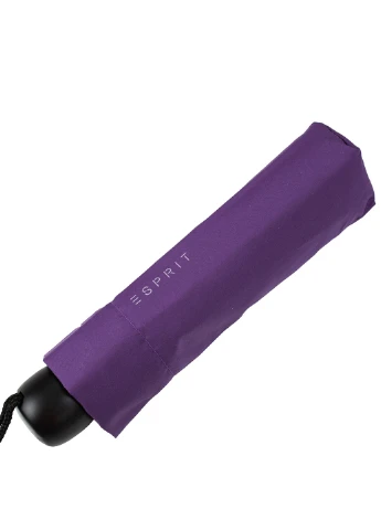Фіолетова жіночий складаний парасолька механічний 96 см Esprit (216146327)