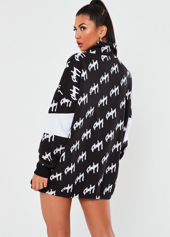 Чорно-біла демісезонна куртка Missguided