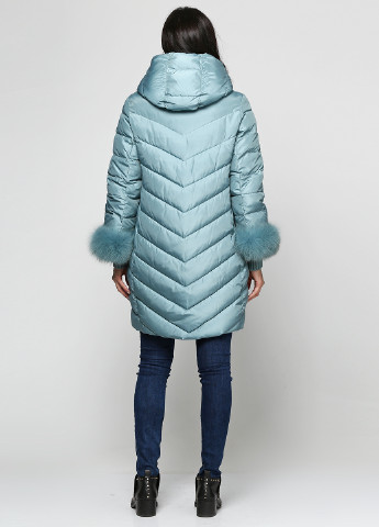 Мятная зимняя куртка Snow Beauty