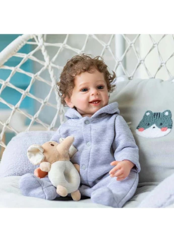 Кукла Reborn Doll мальчик Егорка 55 см (253710720)