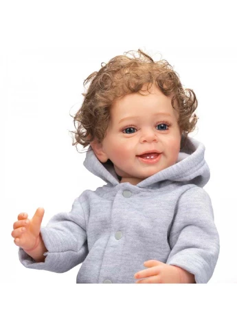 Кукла Reborn Doll мальчик Егорка 55 см (253710720)