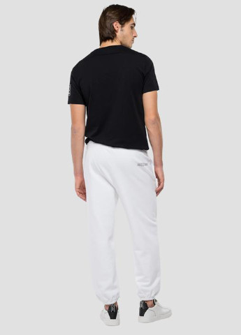 Белые спортивные демисезонные джоггеры брюки Replay