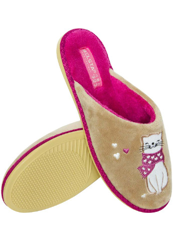 Бежевые тапочки Белста