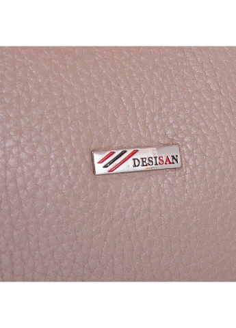 Жіноча шкіряна косметичка 19,5х10х5 см Desisan (253490974)