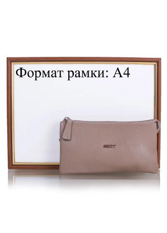 Жіноча шкіряна косметичка 19,5х10х5 см Desisan (253490974)