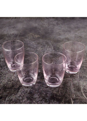 Набір склянок низьких Variation Shades Pink D4843 340 мл 4 шт Luminarc (253610659)