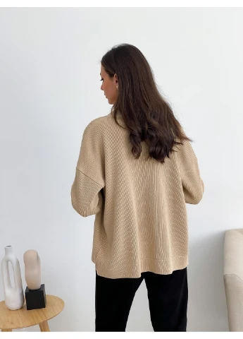 Бежевый демисезонный кардиган Art Knit