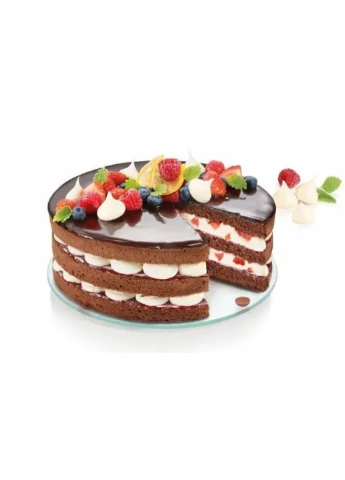Форма для торта со стеклянным дном Delicia разъёмная Tescoma (255277738)
