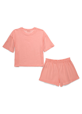 Персиковая всесезон пижама (футболка, шорты) футболка + шорты C&A