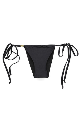 Черные купальные трусики-плавки однотонные PrettyLittleThing