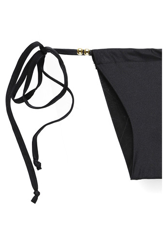 Черные купальные трусики-плавки однотонные PrettyLittleThing