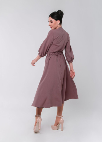 Сливовое кэжуал платье so-78200-mok Alpama