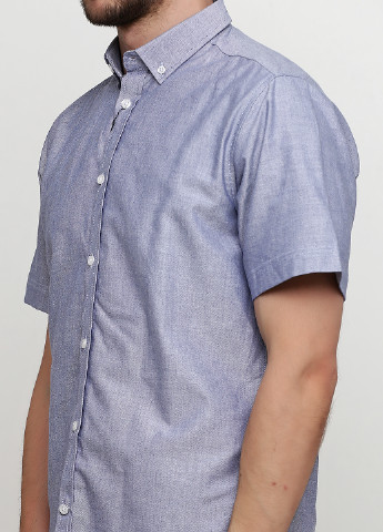 Синяя кэжуал рубашка перец с солью Tailored Originals